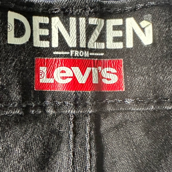 Denizen from Levi's 216 Skinny Fit Black Jeans - Picture 4 of 5